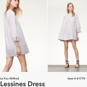 Le Fou Lessines capsule collection poplin dress